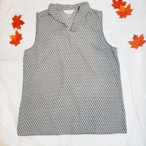 Christopher & Banks sleeveless blouse.
